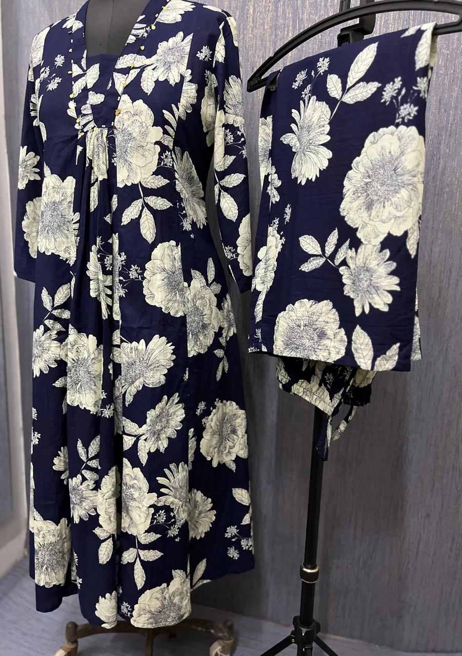 Floral Navy - Image 2