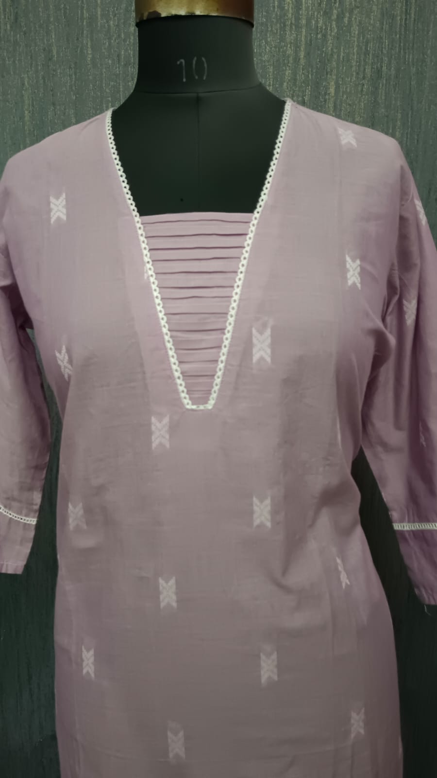 Lilac Lace Trim - Image 3