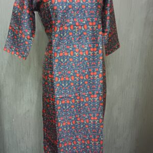 Midnight Blossom Kurti