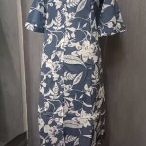 White Petal Print Kurti