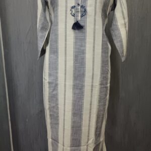 Indigo Stripe Grace Kurti