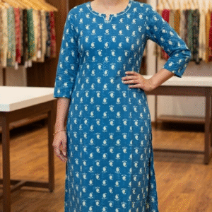 Indigo Charm Printed  4552