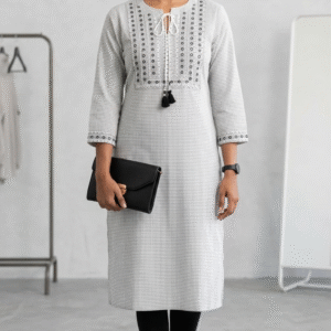 Chic Grey Printed  1922