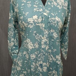 Sea Mist Floral Printed  5931
