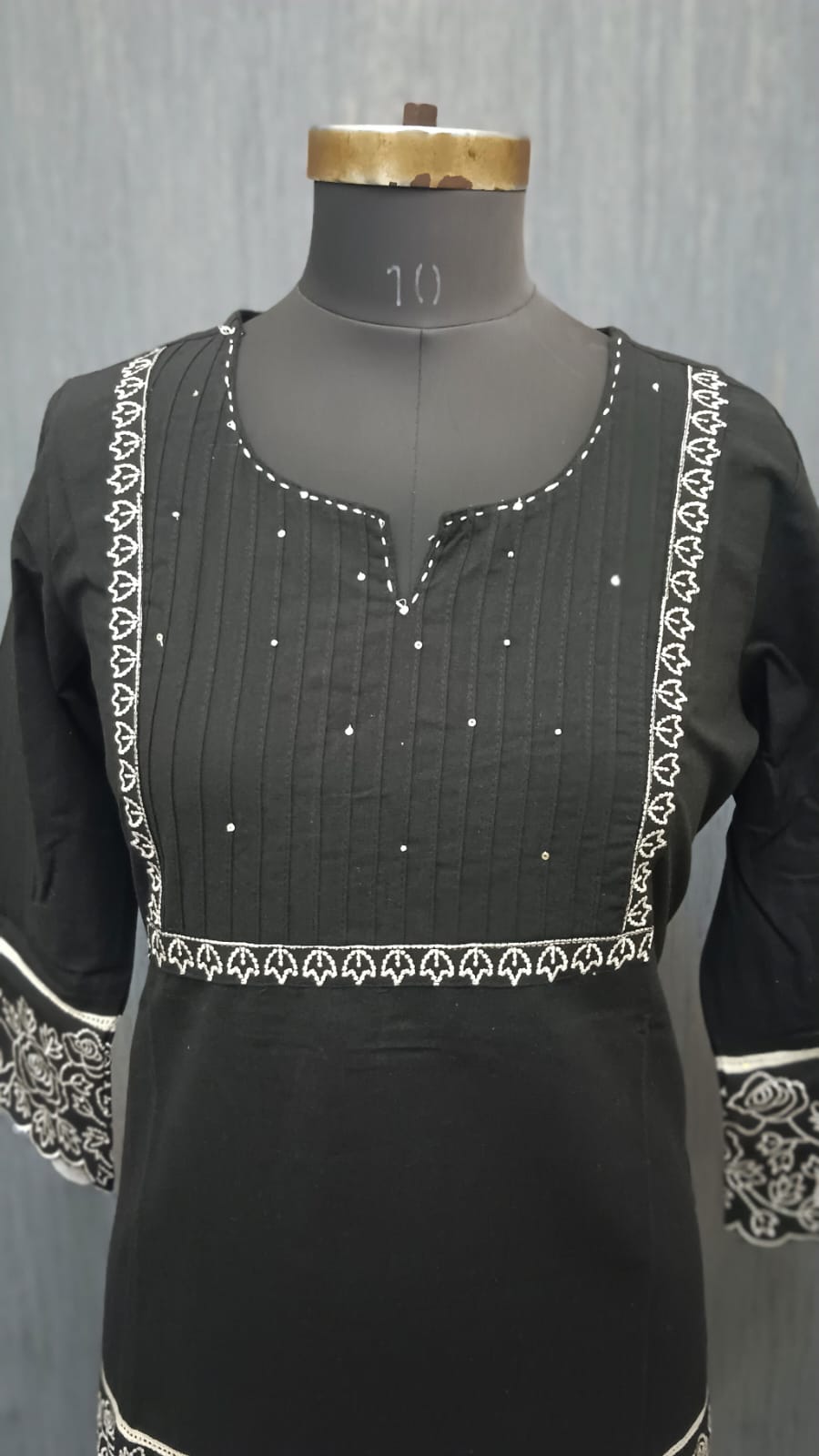 Midnight Elegance Embroidered 6065 - Image 3