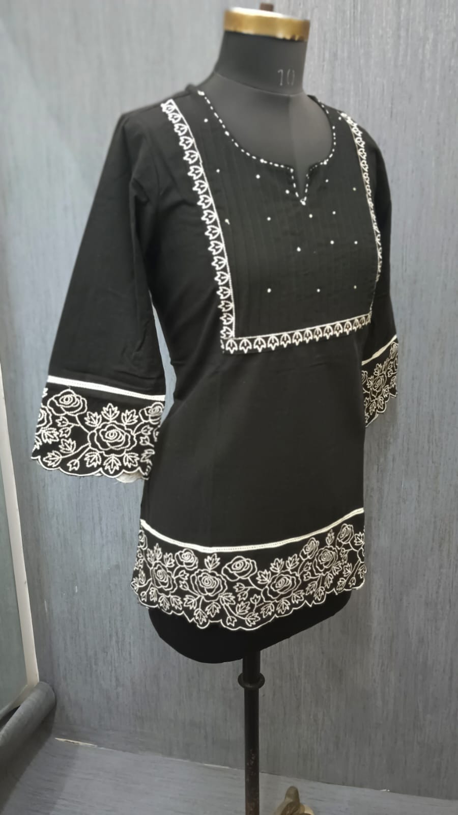 Midnight Elegance Embroidered 6065 - Image 2